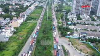 Lần đầu tiên cao tốc TP.HCM - Long Thành tạm đóng 1 chiều để đón dòng xe đổ về TP.HCM