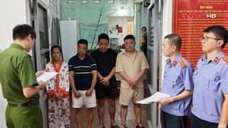 Tạm giữ 4 người tham gia hành hung tài xế taxi ở Quảng Ninh