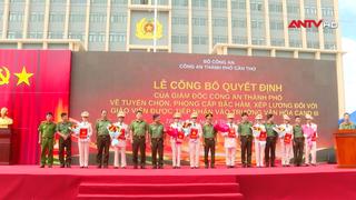 Phong cấp bậc hàm giáo viên công tác tại Trường Văn hóa Công an nhân dân III