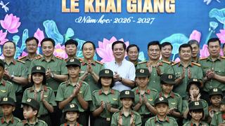 Trường Văn hóa Công an nhân dân V khai giảng năm học mới