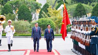  Tổng Bí thư, Chủ tịch nước Tô Lâm chủ trì Lễ đón chính thức Tổng thống Myanmar 