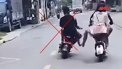 Xác minh clip nhóm thiếu niên đi xe điện gây nguy hiểm 