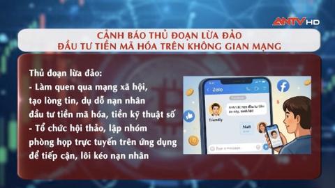 Thủ đoạn lừa đảo đầu tư tiền mã hóa "lợi nhuận cao"