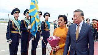 Tổng Bí thư, Chủ tịch nước Tô Lâm cùng Phu nhân bắt đầu thăm cấp Nhà nước Liên bang Nga