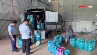Phát hiện nhiều cơ sở san chiết gas trái phép quy mô lớn