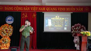 Gần 2.000 học sinh, sinh viên được trang bị kỹ năng phòng, chống lừa đảo trên không gian mạng