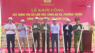 Khởi công xây dựng trụ sở Công an xã Ea Nuôl