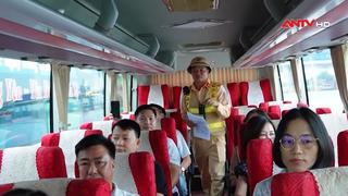 Xử lý nhiều xe kinh doanh vận tải vi phạm trong dịp cao điểm