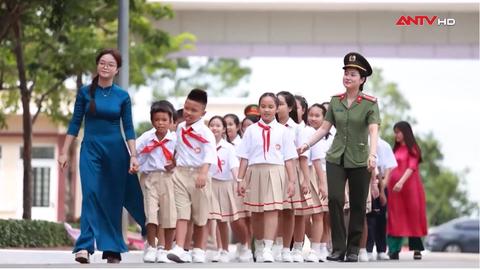 Niềm vui nhập học của học sinh Trường Văn hóa CAND