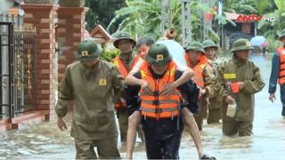 Công an chủ động ứng phó mưa lũ