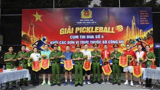Hội thao Giải Pickleball cụm thi đua số 4