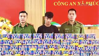 Khởi tố nam thanh niên vận chuyển hơn 100kg pháo hoa nổ
