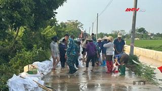 Hà Nội bác tin đồn vỡ đê tả Bùi tại xã Quảng Bị