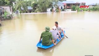 Thanh Hóa vẫn còn nhiều nhà dân bị ngập sâu 