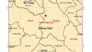 Liên tiếp 7 trận động đất ở Quảng Ngãi trong 24 giờ