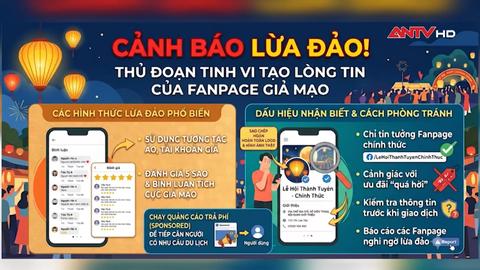 Cảnh báo Fanpage lừa đảo ăn theo Lễ hội Thành Tuyên