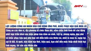 Lực lượng Công an nhân dân chủ động ứng phó, khắc phục hậu quả mưa lũ