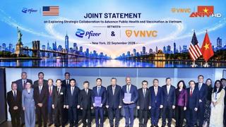 VNVC và Pfizer hợp tác tăng cường năng lực y tế dự phòng cho Việt Nam