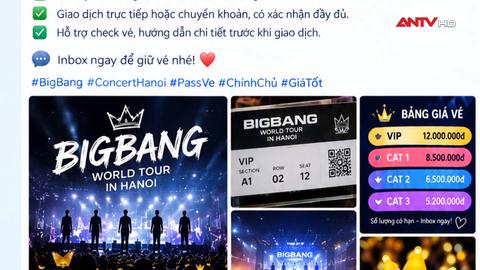 Mất tiền vì săn vé concert online