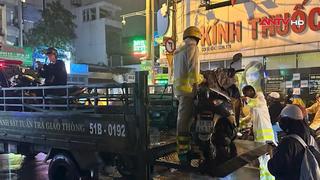 Đồng hành cùng người dân lưu thông an toàn trong mùa mưa