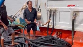 Bộ đội Biên phòng Cà Mau phát hiện 40.000 lít dầu không giấy tờ