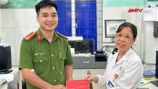 Chiến sĩ Công an hiến máu cứu người bệnh nguy kịch