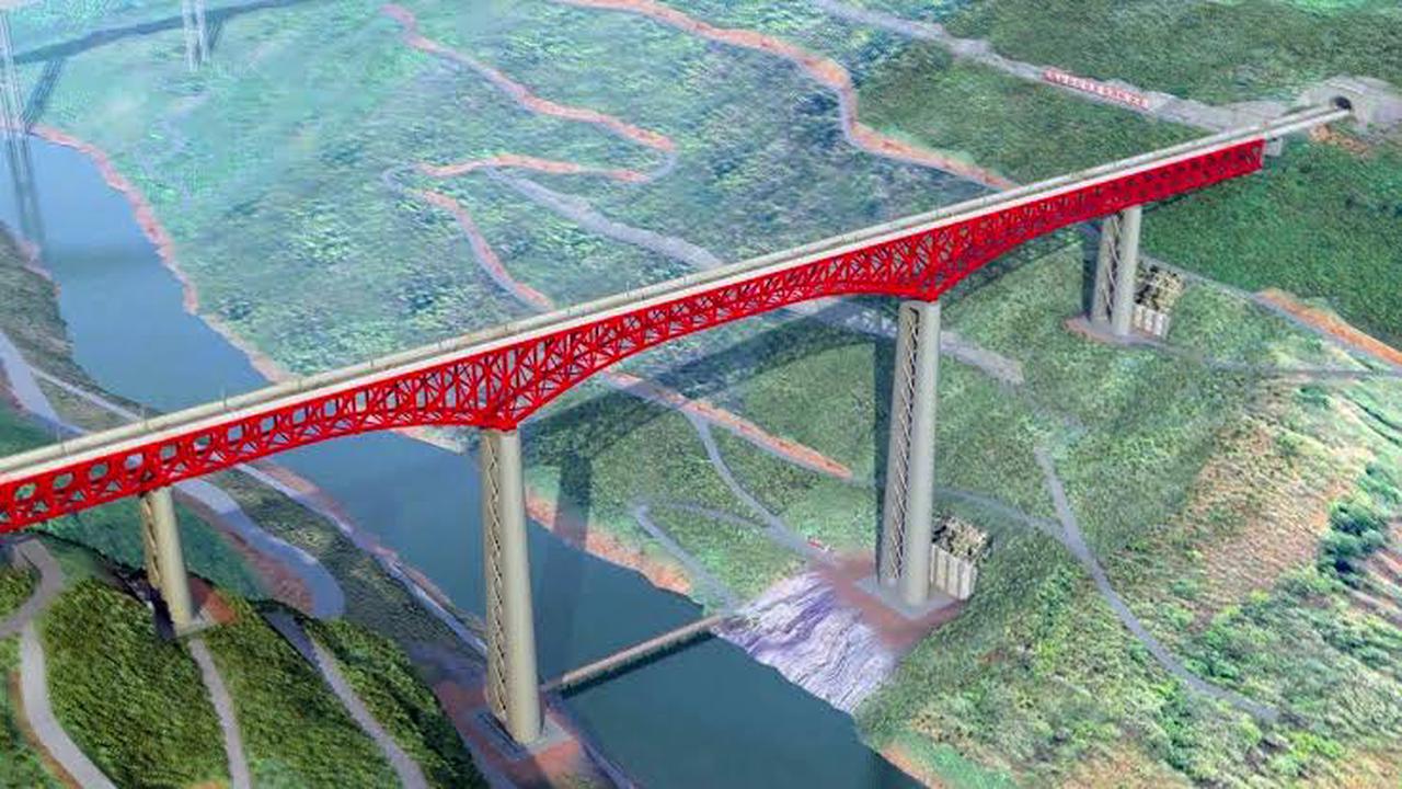 Trung Quốc hoàn thành cầu đường sắt nhịp lớn nhất thế giới