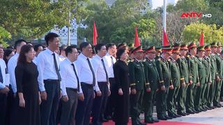 Lễ truy điệu và an táng 71 hài cốt liệt sĩ tại Lào Cai