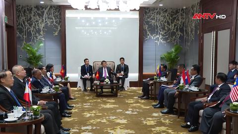 Đại tướng Lương Tam Quang tiếp Trưởng đoàn các nước ASEAN dự Hội nghị về đấu tranh với tội phạm truy nã